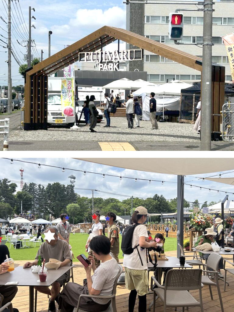 猛暑の一日（藤丸パークに行ってみた！）