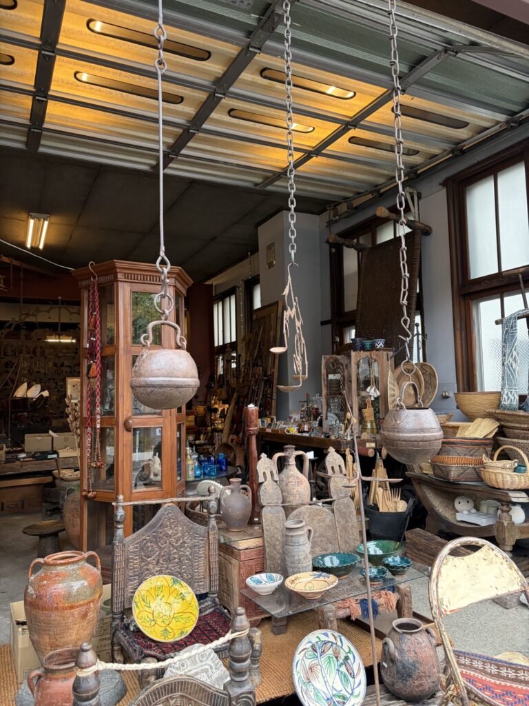 ぶらり通った骨董屋さん