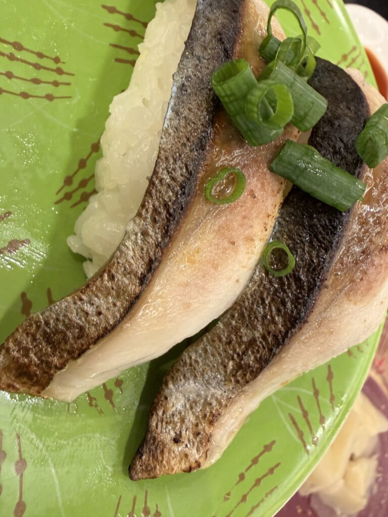 炙りトロ鯖も美味しかった