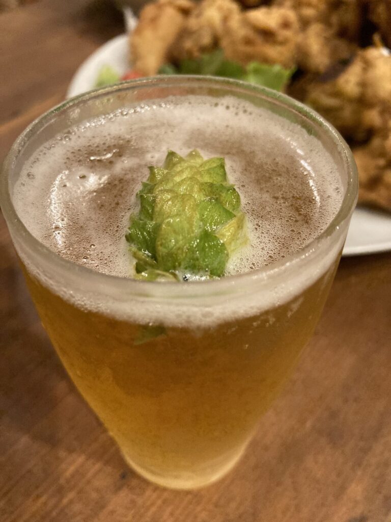 爽やかに香るホップ