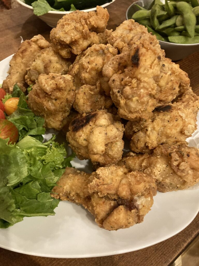 昨日は久々のフライドチキン♪