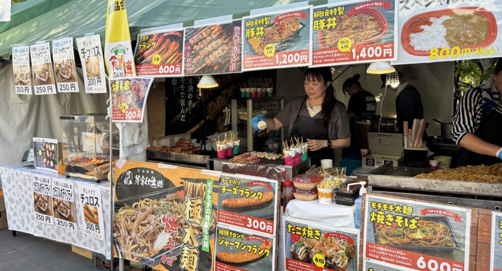 晴れた週末は帯広ばんば祭りへ