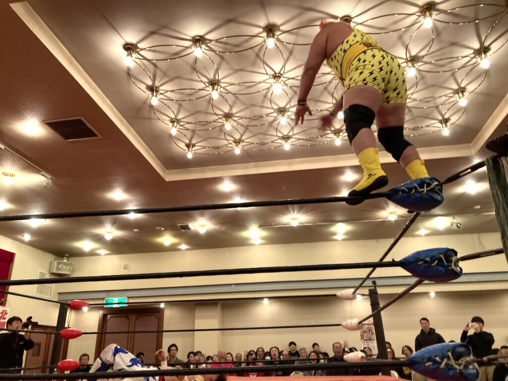 最前列がお勧め！北都プロレス観てきました