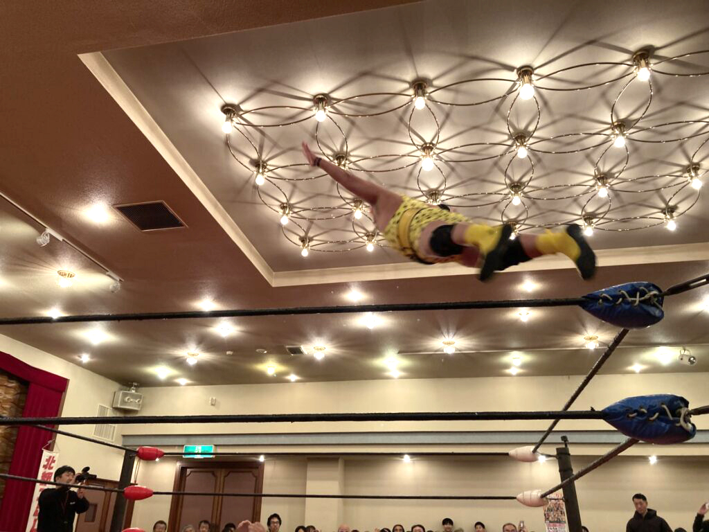 最前列がお勧め！北都プロレス観てきました