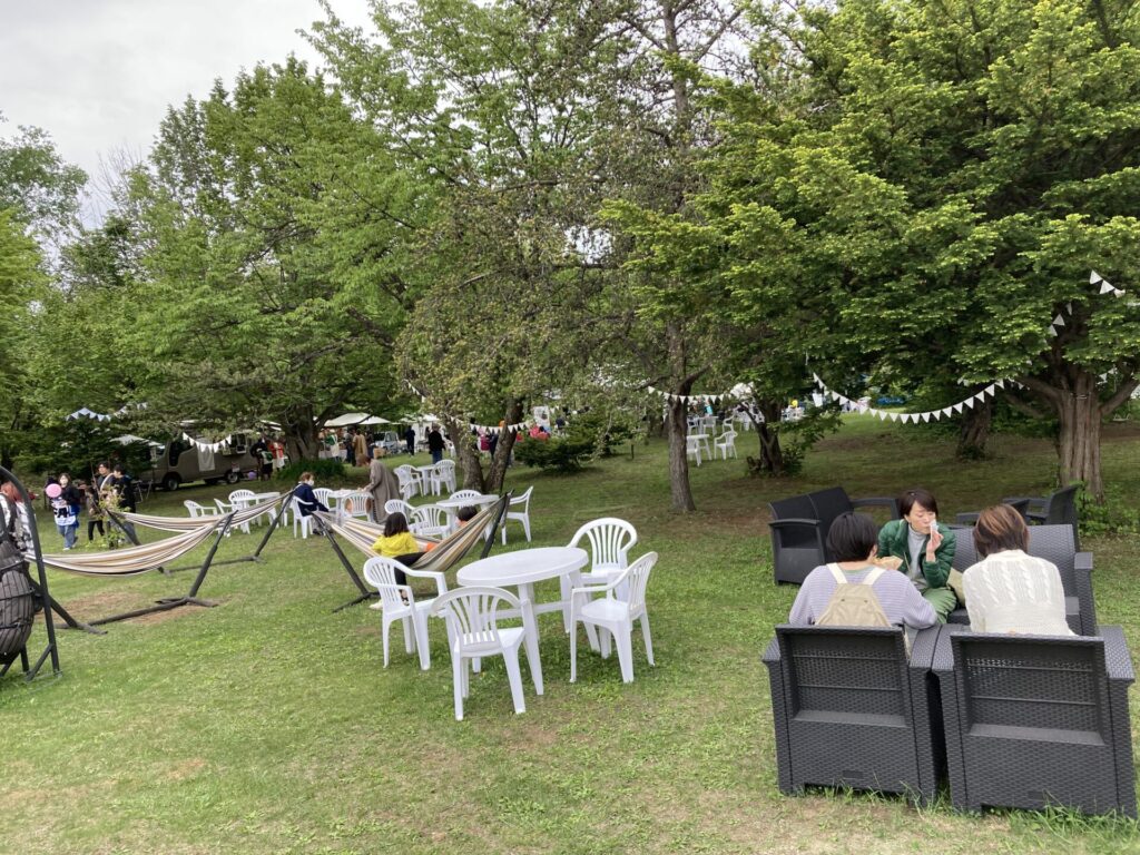 ちいさな森のマルシェにて～Be Yourself