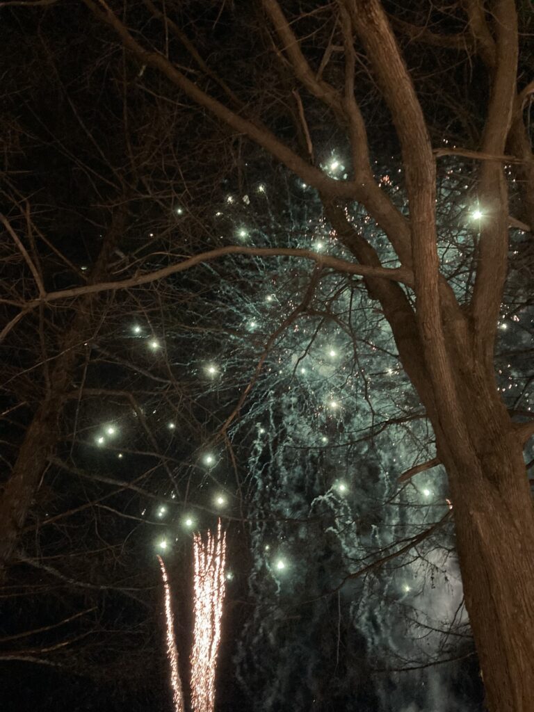 冬の花火～おびひろ氷まつりへいってきました