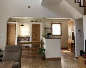 住み始めて５年目に～cubeチセの家